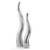 3.5" X 6" X 32" Buffed, Curve, Tall, Wiggly - Vases Set Of 2 (354815)