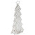 3.5" X 8" X 16" Silver/Crystal - Christmas Tree (354784)