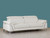 31" Fashionable White Leather Sofa (329688)