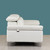 31" Fashionable White Leather Sofa (329688)