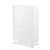 32" X 16" X 52" White Particle Board Chest (286660)