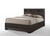 71" X 63" X 48" Espresso Rubber Wood Queen Bed With Storage (285860)