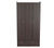 71.7" Espresso Melamine And Engineered Wood Wardrobe With 3 Doors And 2 Drawers (249831)