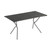 Big Folding Table ? 54.7 X 31.1 In - Titane Steel Frame - Titane Finish Table Top (320582)