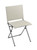 Folding Chair - Titane Steel Frame - Latte Hedona Fabric (320572)