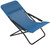 Folding Sling Chair - Black Steel Frame - Outremer Fabric (320620)