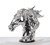 Modern Silver Horse Head Sculpture (284045)