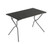 Rectangular Folding Table ? 43.4 X 26.8 In - Titane Steel Frame - Titane Finish Table Top (320580)