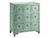 World Anna Apothecary Style 3 Drawer Chest In Vintage Green (57295)
