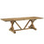 Den Extendable Wood Dining Table EEI-2651-BRN-SET
