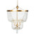 Stone River Cystal Two Tier Chandelier (L586 CRYSTAL CHAN)