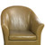 1404 Camel Leather Club Chair - (LCMC001CLCA)
