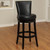 Boston 30" Swivel Barstool-Black Bonded Leather - (LC4044BABL30)