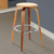 Best Harbor 26" Mid-Century Swivel Counter Height Backless Barstool (LCHBBACRWA26)