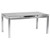 Ivan Extension Dining Table And Gray Tempered Glass Top (LCIVDIGG)