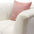 Venus Cream Fabric Chair W/ Contrasting Pillows & Gold Finished Metal Base By Diamond Sofa VENUSCHCM