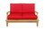 5 Piece Brianna Deep Seating Lounge Set (Set-42)