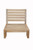 6 Piece Riviera Luxe Modular Deep Seating Sectional Sofa Set (Set-69)