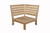 5 Piece Riviera Luxe Modular Deep Seating Sectional Sofa Set (Set-92)