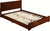 Oxford Walnut Full Bed (112531)