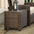 Bradenton Outdoor Wicker Rectangular Side Table (CO7219-WB)