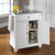 Cambridge Solid Granite Top Portable Kitchen Island - White (KF30023DWH)