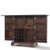 Lafayette Expandable Bar Cabinet - Vintage Mahogany (KF40001BMA)