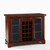 Lafayette Sliding Top Bar Cabinet - Vintage Mahogany (KF40002BMA)