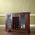 Lafayette Sliding Top Bar Cabinet - Vintage Mahogany (KF40002BMA)