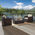 Palm Harbor Outdoor Wicker Sofa - Brown With Sand Cushions (KO70048BR-SA)