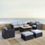 Biscayne 7 Person Outdoor Wicker Seating Set - Mist (KO70116BR-MI)