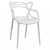 Loop Masters White Dining Chair - Pack Of 2 Mm-Pc-006 (MM-PC-006-White)