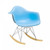 Paris Tower Eiffel Leg Blue Rocker Chair Mm-Pc-018R (MM-PC-018R-Blue)