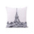 Parisian Cityscape Pillow (7011-1308)