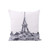 Parisian Cityscape Pillow Cover Only (7011-1308C)
