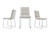 Leandro Light Gray Eco-Leather Dining Chair (CB-870)