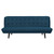 Glance Tufted Convertible Fabric Sofa Bed EEI-3093-AZU