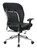 Black Bonded Leather Managers Chair (32-E33P918P)