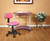 Osp Designs Student Task Chair In Pink Fabric (499-261)