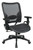 Professional Airgrid Back Office Chair - Black (6216)