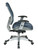 Blue Mist Spaceflex Mid Back Managers Chair (86-M77C625R)