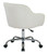 Ave Six Bristol Oyster Velvet Fabric Task Chair (BRL26-X12)