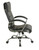 Executive Chair With Thick Padded Black Faux Leather Seat (FL1327C-U6)
