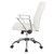 Faux Leather Chair In Cream With Chrome Base (FL80287C-U28)