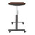 Height Adjustable Table 2/Ctns Mah Top/Blk Base 48X24 Kd (PHAT2448M3)