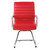 Guest Faux Leather Chair In Red With Chrome Base (SPX23595C-U9)