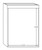 Xena Rectangle Plywood-Veneer Modular Drawer - White (AI-549)