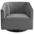 Twist Accent Lounge Performance Velvet Swivel Chair EEI-3456-GRY
