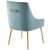 Discern Upholstered Performance Velvet Dining Chair EEI-3508-LBU