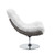 Brighton Wicker Rattan Outdoor Patio Swivel Lounge Chair EEI-3616-LGR-WHI
